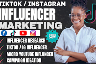 manage influencer find instagram tiktok yt influencer list model on social media