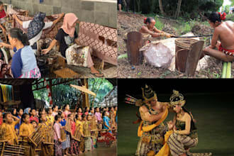 create a personalised travel itinerary in indonesia