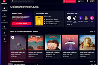 music streaming app music app music player website for music upload IOS musicapp