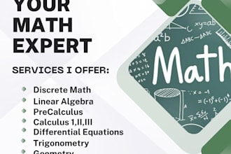 be your math expert for calculus, algebra, trigonometry