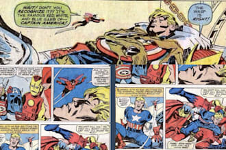 draw retro vintage comic illustration retro comic book comic page pop art