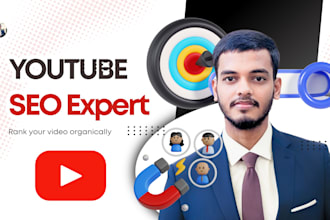 be your youtube SEO expert to grow and optimize your channel