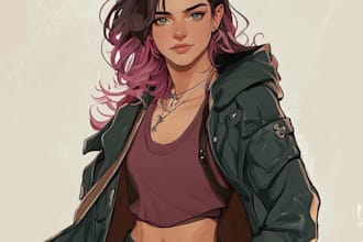 draw your dnd character art pathfinder oc fantasy game