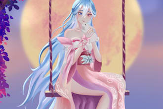 draw your anime or fantasy original character