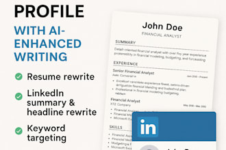 optimize your resume and linkedin profile with ai enhanced writing