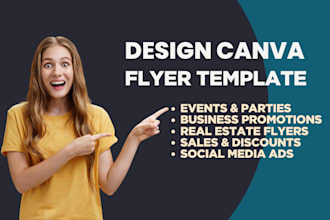 design canva flyer template english or spanish