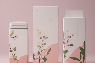 do amazon packaging box and label design for your product