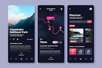 create stunning flutter UI for android and ios apps, mobile app development