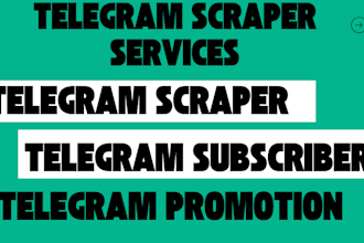 do telegram scraper, scrap, scraping, subscribers