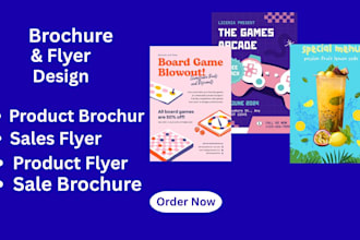 design digital, sell sheet, leaflet, one pager, sales brochure, product flyer