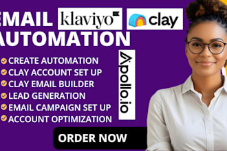 setup clay com, apollo io sequences, hubspot crm workflows, and automation