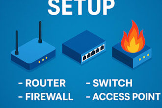 configure your router, switch, firewall or access point remotely