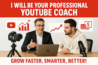 be your professional youtube coach