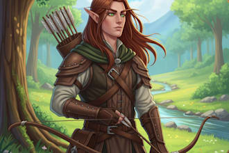 dnd character art and dnd character art
