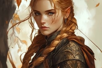 make your dnd character art or character design