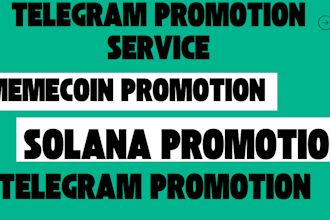 do telegram promotion, meme coin, pumpfun pr0motion, solana prom0tion