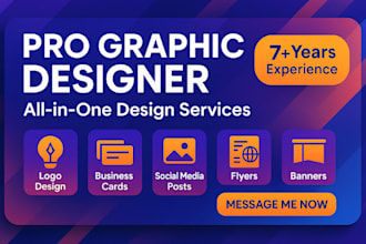 design modern logo, brand kit and social media kit