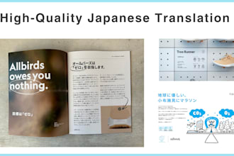 professionally translate english to japanese with brand tone and nuance