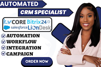 do estage crm realvolve liondesk workflow bitrix24 kvcore salesforce automation