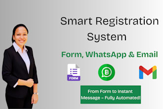 build a lead capture form with instant whatsapp and email automation