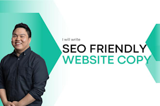 write SEO friendly website copy that converts visitors