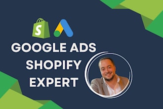 set up and manage google ads PPC campaigns for shopify stores
