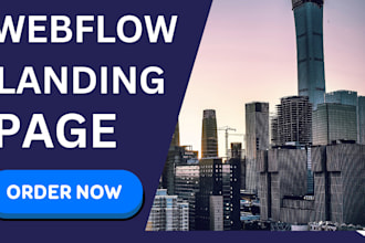 develop webflow framer website design webflow  landing page design