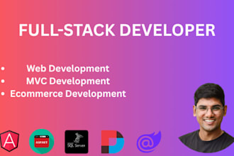 develop angular and asp dot net mvc core web applications
