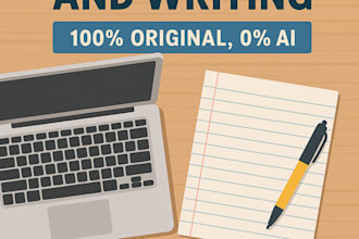 research and write without ai assistance and plagiarism