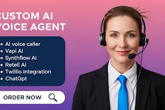 voice agent make com vapi ai, synthflow ai, retell ai, twilio, elevenlabs ai
