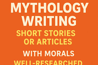write short hindu mythology stories or content