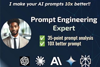 develop or optimize your ai prompt for 10x better results