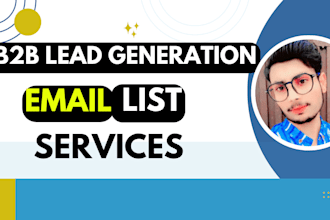 do a verified b2b prospect email list for targeted lead generation