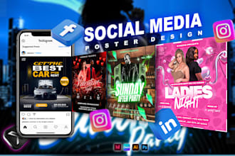 social media poster design