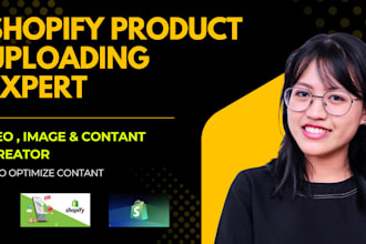 do shopify product upload, listing, and collection tagging