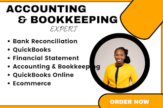 do ecommerce accounting quickbooks online, setup, cleanup, bank reconciliation