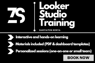 teach interactive dashboards with looker studio