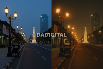 turns your photo into a 90s vintage style