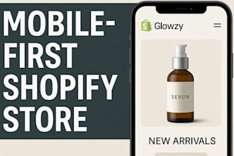 design a high converting mobile first shopify for your brand