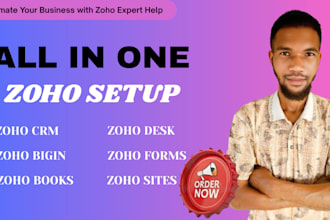 setup zoho zoho bigin zoho CRM zoho books zoho campaigns zoho sites zoho forms