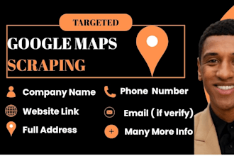 do google maps scraping, lead generation data extraction b2b lead generation