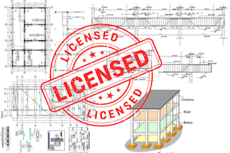 do structural analysis slab beam column foundation plan architectural design