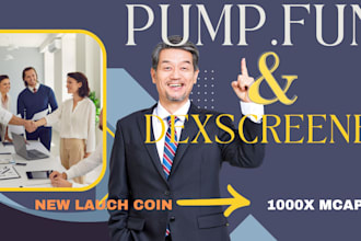 pump 100x token launch, ico presale,pump fun, x twitter, dex, telegram promotion