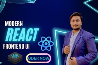 build frontend UI using react js