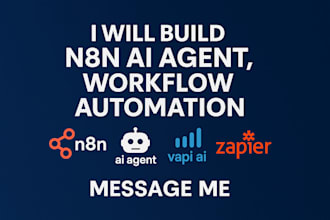 build n8n ai agent,ai agent,workflow automation,vapi ai agent,zapier automation