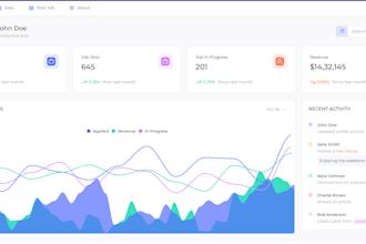 build a professional job portal website or app
