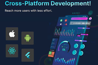 develop VPN, live streaming, video calling, game apps using flutter react native