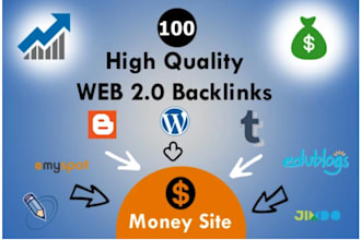 create web 2 0 links and index backlinks
