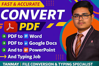 convert PDF or handwriting to editable word, excel, PPT, google docs and sheets