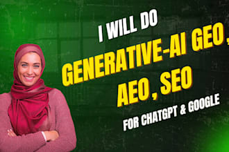 do advanced GEO and SEO for chat gpt, google, and gmb